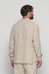 Linen Notched Neck Shirt